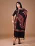 Women's Aari Embroidered Wool Stole